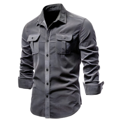 Chemise Homme Manches Longues Classique et Confortable