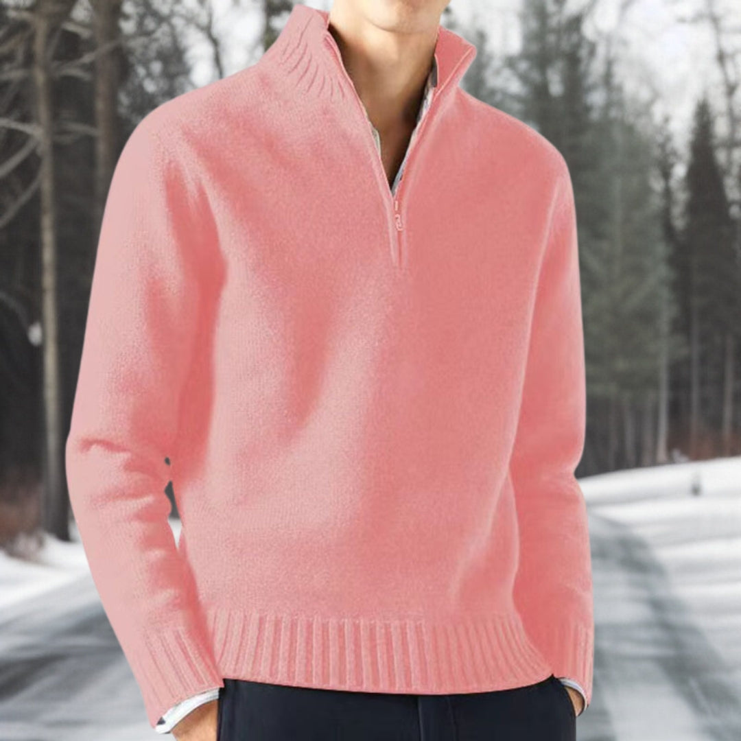 Pull Homme Doux et Chaud en Laine Mélangée