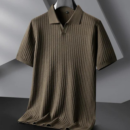 Chemise Polo Homme Côte d'Azur Style Marin