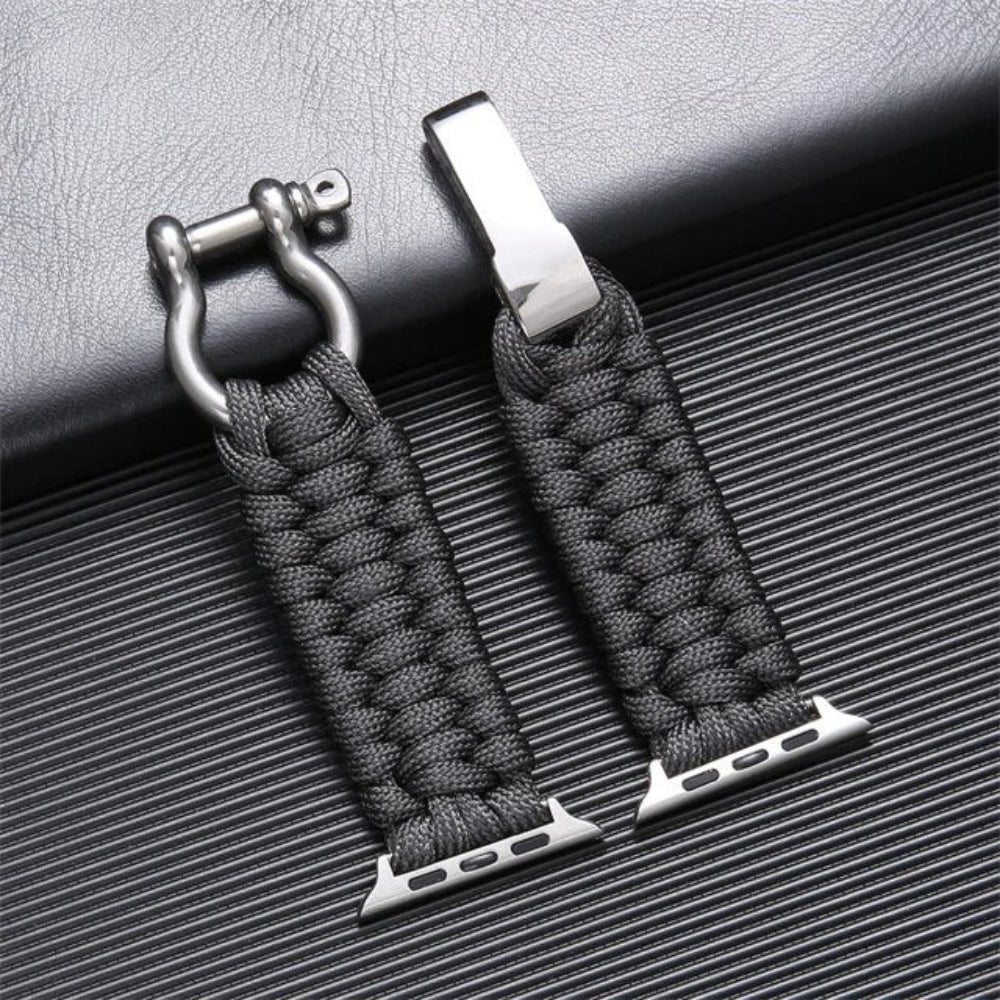 Bracelet paracorde pour montre robuste et ajustable
