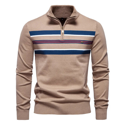 Pull Homme Hiver Zippé et Douillet