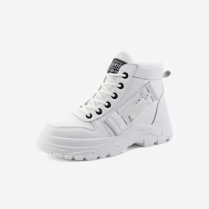 Chaussures Confort Femmes Semelle Anti-Dérapante et Lacets Réglables