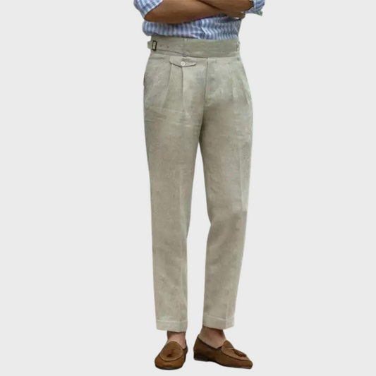 Pantalon Haut de Gamme Taille Haute pour Homme - BerlinGlamour