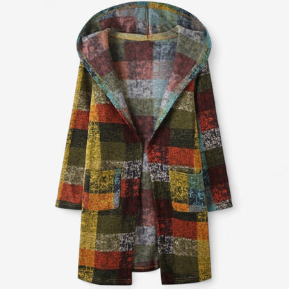 Manteau Parka Hiver avec Capuche et Poches Fonçées - PanierRoyale