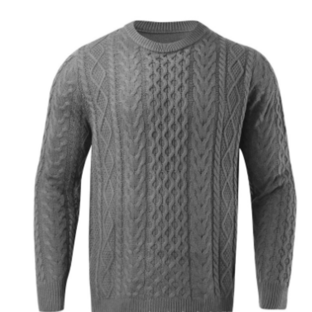 Pull Hiver Col Ronde Doux et Chaud - vue 5
