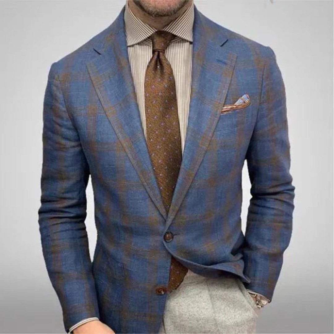 Blazer Homme Classique Manches Longues