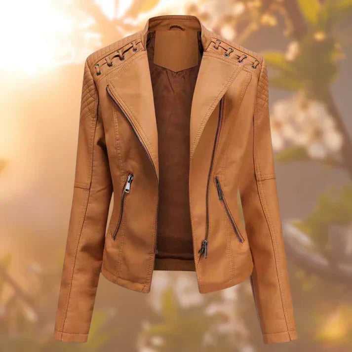 Veste en Duvet Zippée Élégante pour Femme
