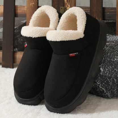 Bottines Femme Hiver Chaudes et Confortables en Fourrure Synthétique