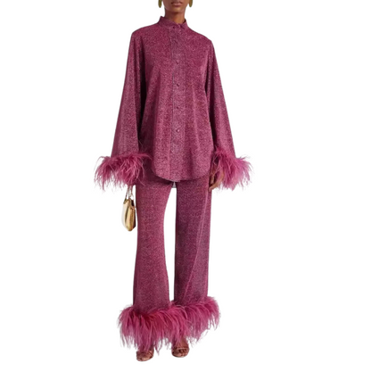 Robe Femme Confortable Manches Longues Élégante