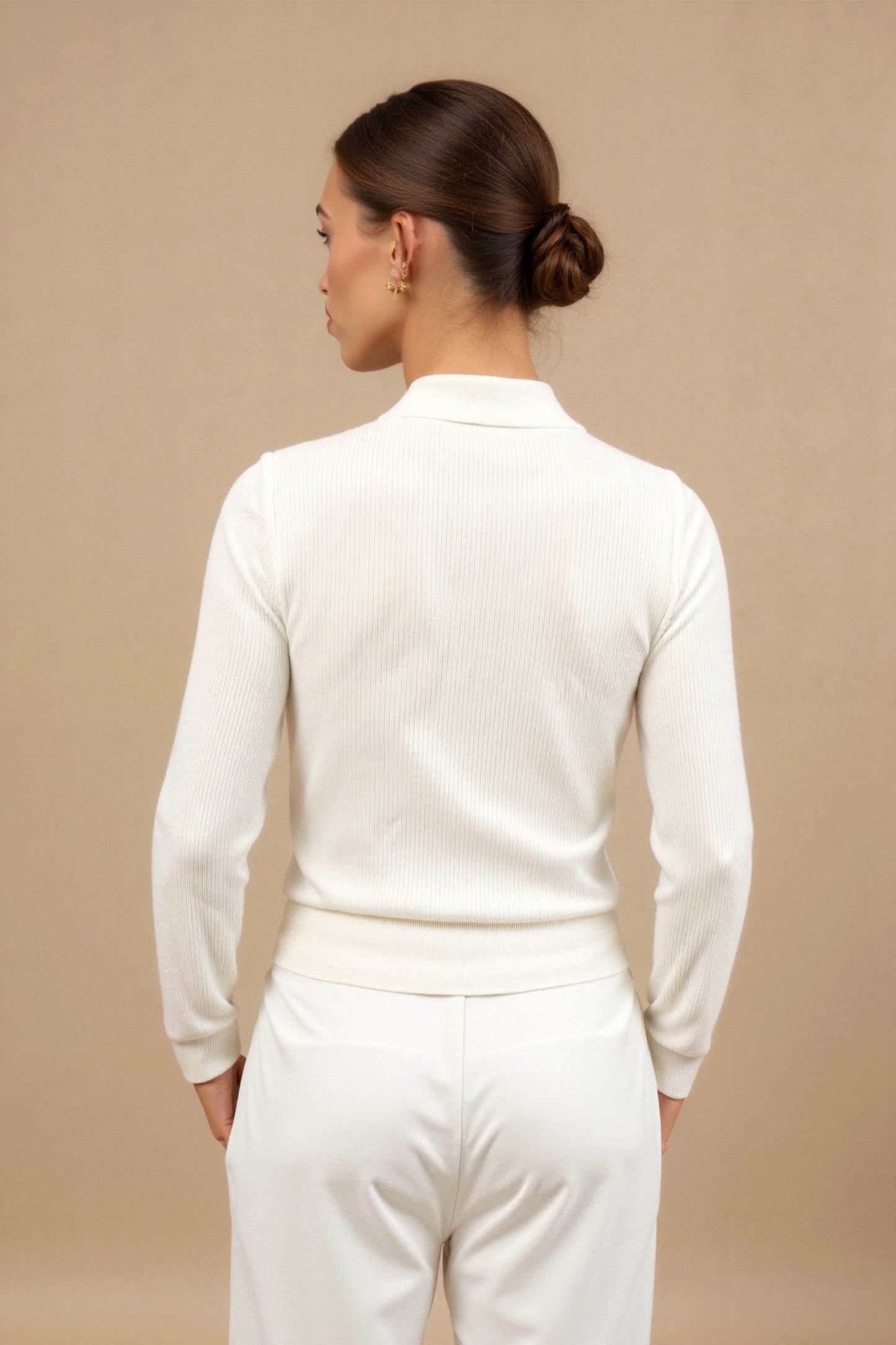 Chemise Polo Manches Longues Homme