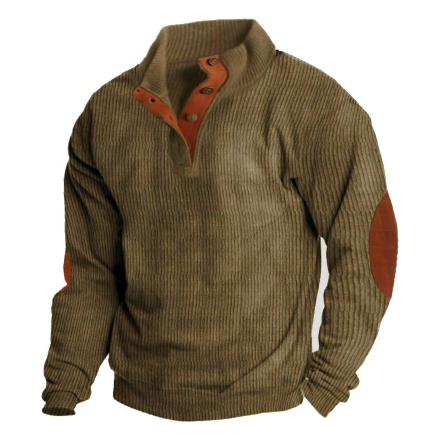 Pull en Laine Brun Cuir Authentique