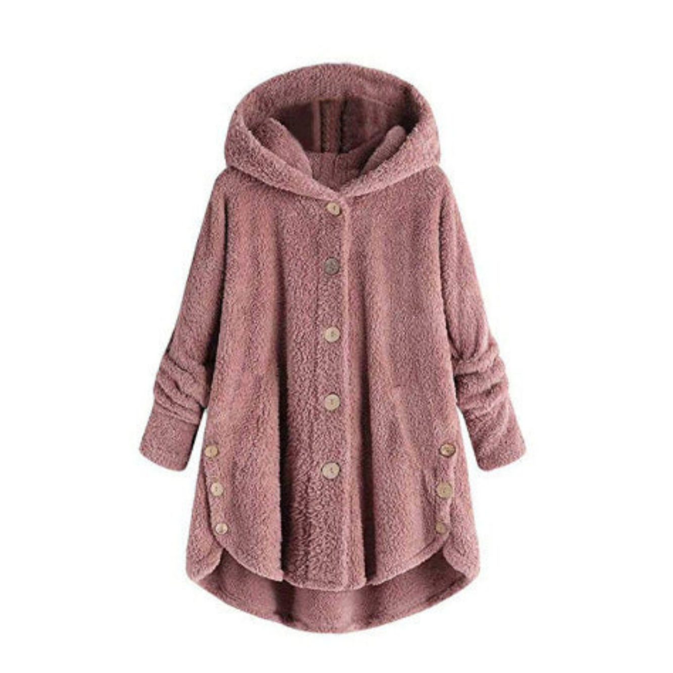 Doudoune Hiver Féminine avec Capuche et Manches Longues
