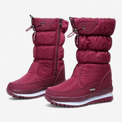 Bottes mi-mollet Chauffantes et Éclairantes pour Femme
