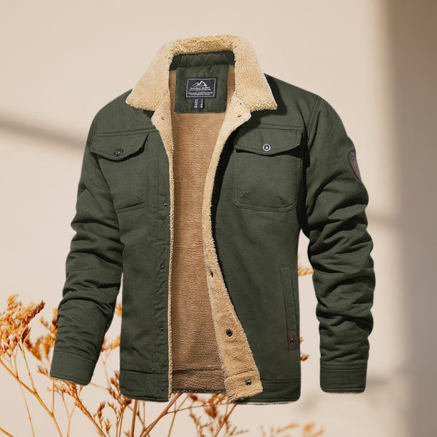 Blouson jean décontracté pour homme