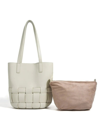Sac à Main en Cuir Tressé Élégant