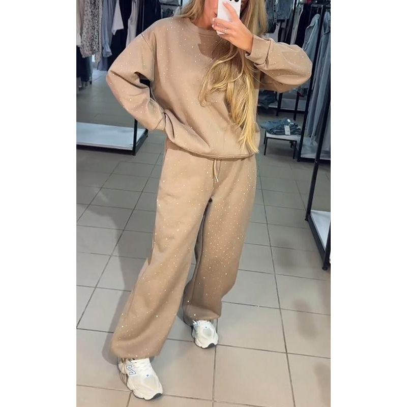 Ensemble Sport Chic Sweatch à Capuche et Pantalon Jogging