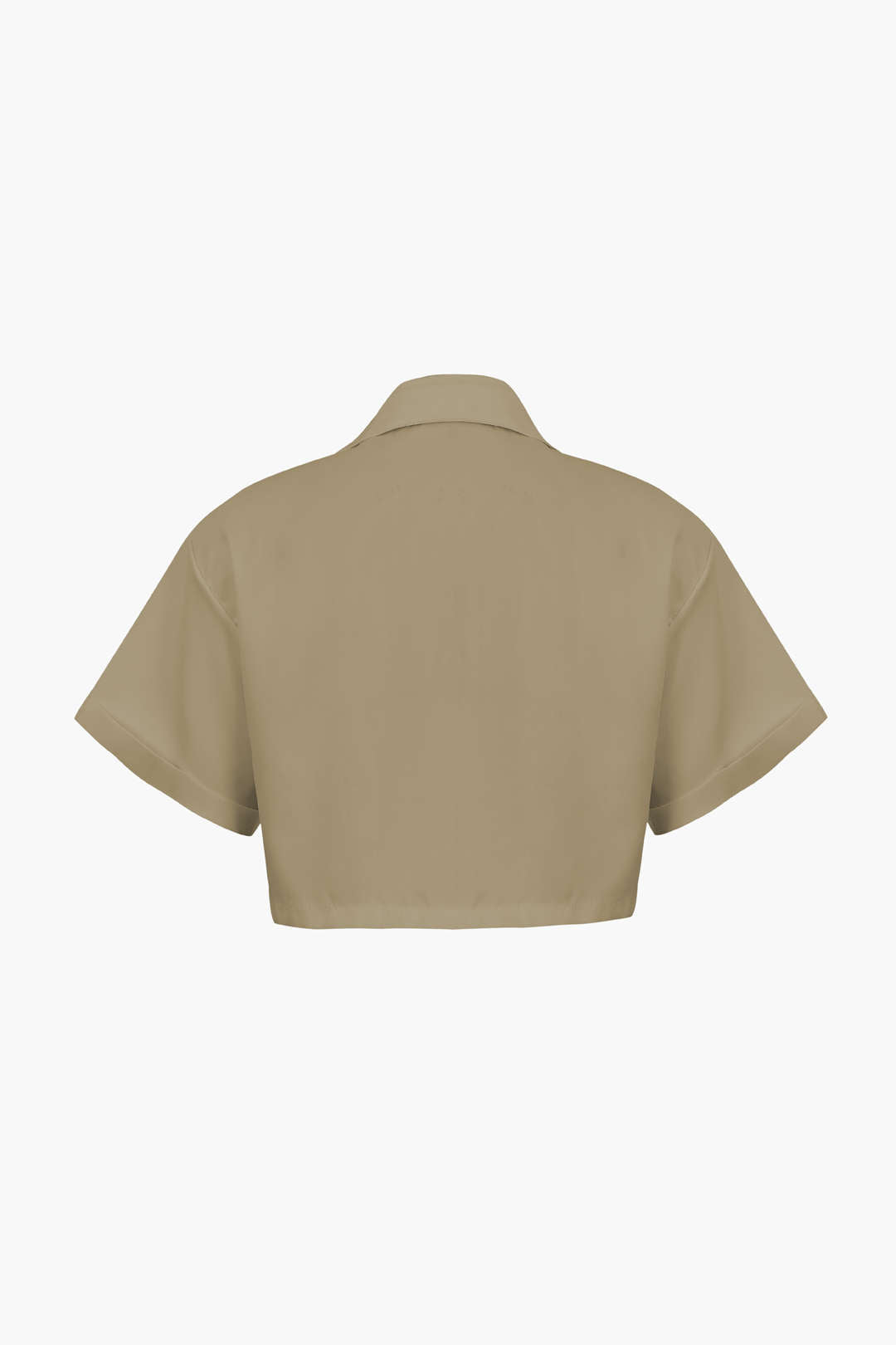 Chemise Femme Manches Courtes Col Chemisé Moderne