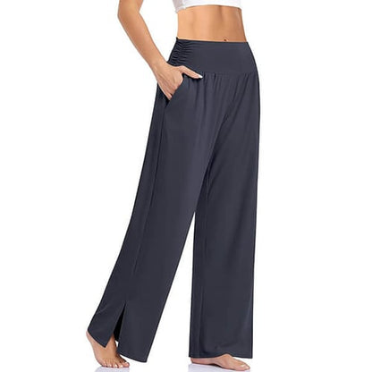 Pantalon Yoga Femme Fluide Large Confortable Coupe Ample
