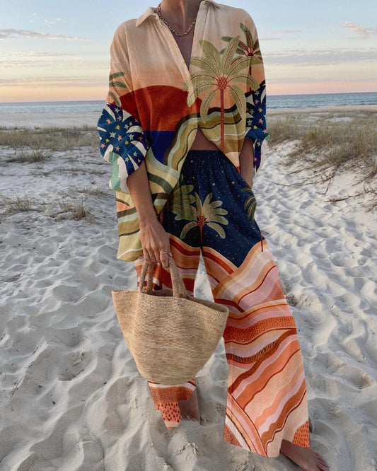 Robe Été Légère en Lin pour Femme - PanierRoyale