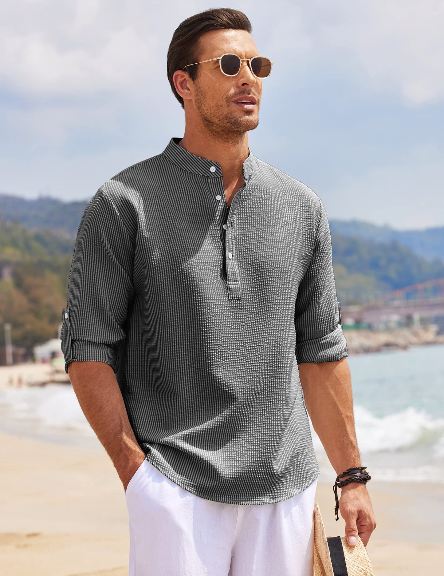 Pull à Manches Longues décontracté Homme pour tous les jours