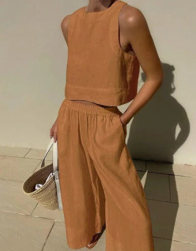 Robe de Plage Été Femmes Haut et Short Conjoints