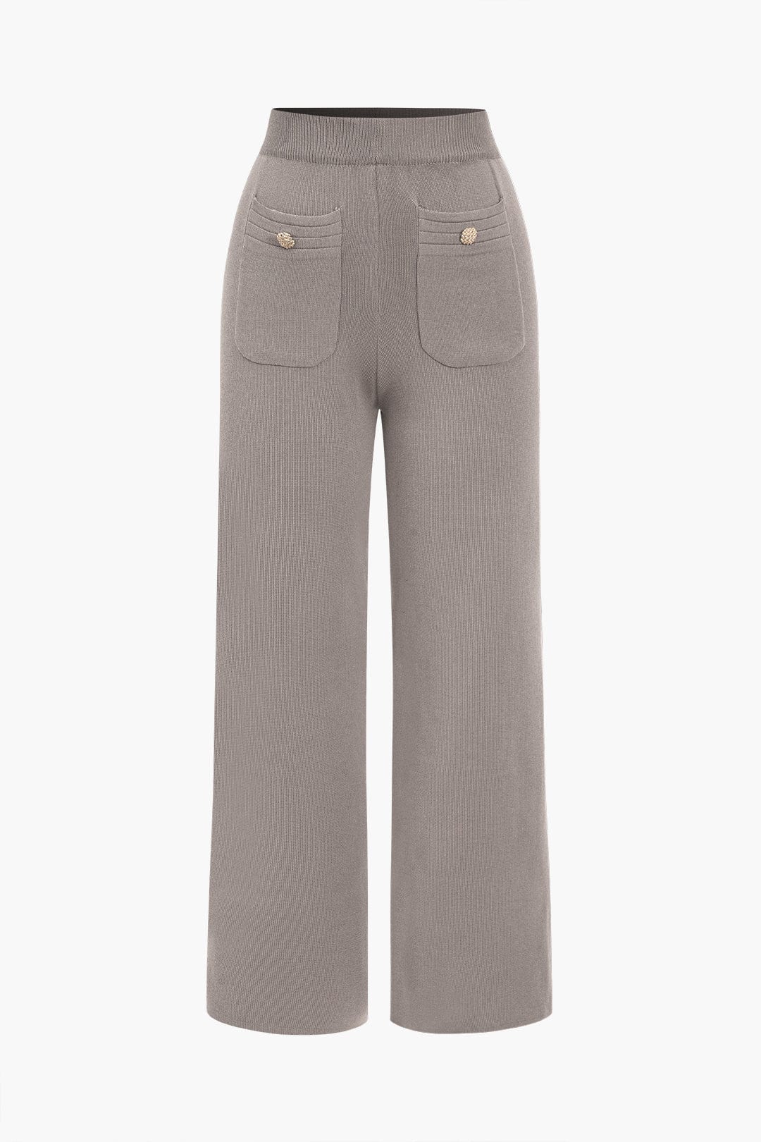 Cardigan et Pantalon Large pour Femme Ensemble Décontracté