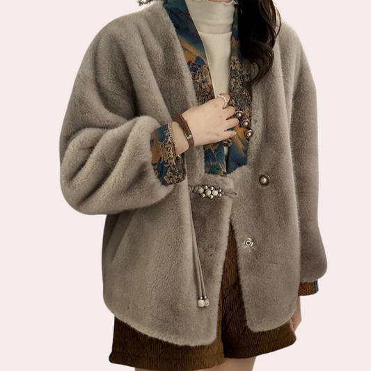 MELIS - Manteau d'Hiver Classique pour Femmes