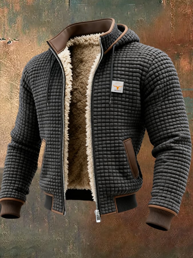 Veste Isolation Thermique Coupe-Vent Confortable Hiver