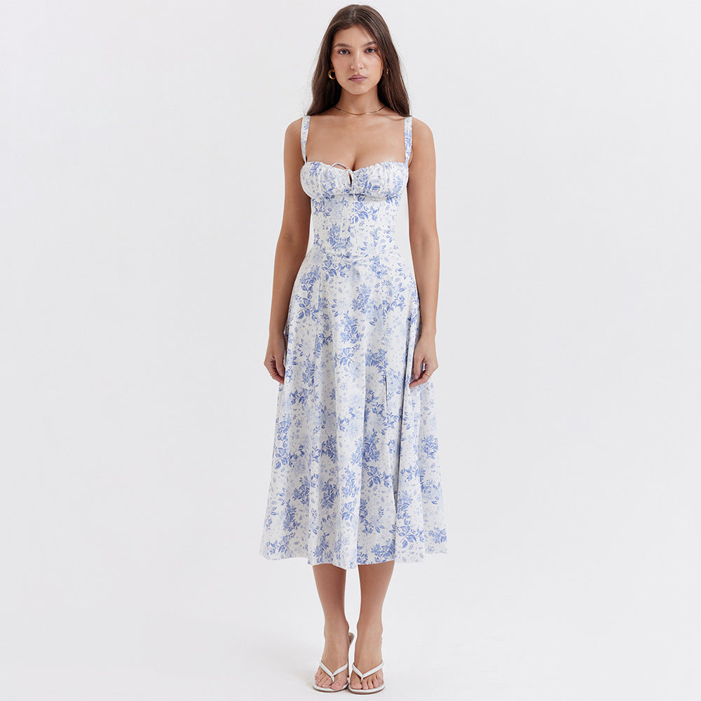 Robe Courte en Cuir Simili Féminine et Élégante