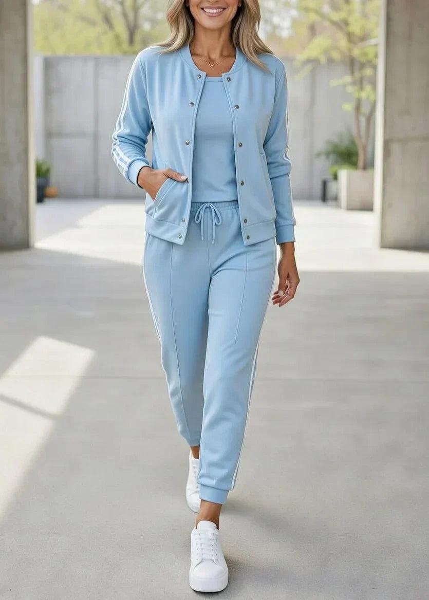Ensemble Femme Sport Chic Confort Pantalon et Veste - PanierRoyale