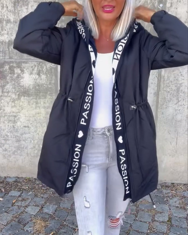 Trench-coat Femme Léger Coupe Ample Long à Capuche