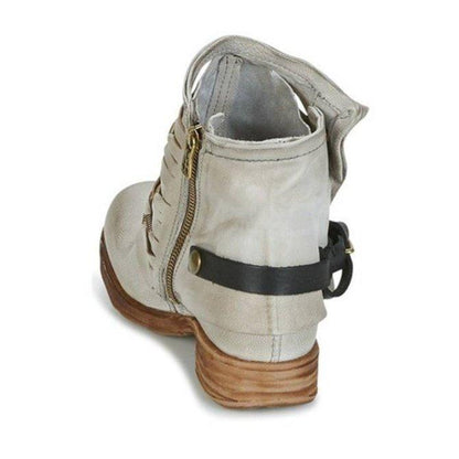 Bottines Femmes Décontractées à Boucle Latérale