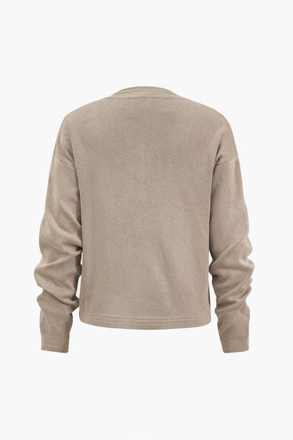 Ensemble Fille Cardigan et Jupe Côtelée