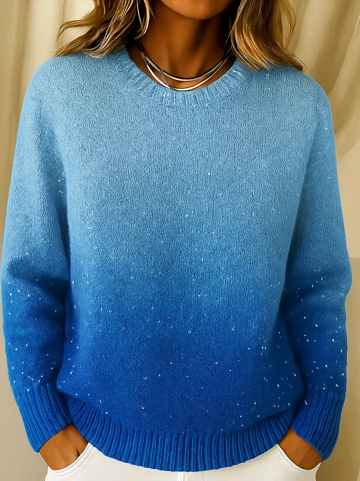 Pull Femme Tricot Doux Coupe Classique - PanierRoyale