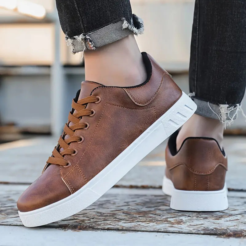 Chaussures Homme Confortables à Lacets avec Semelle Amortie - BerlinGlamour