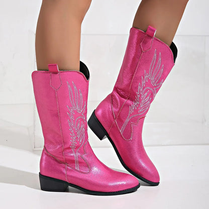 Bottes Cowboy Femmes Chic et Confortables