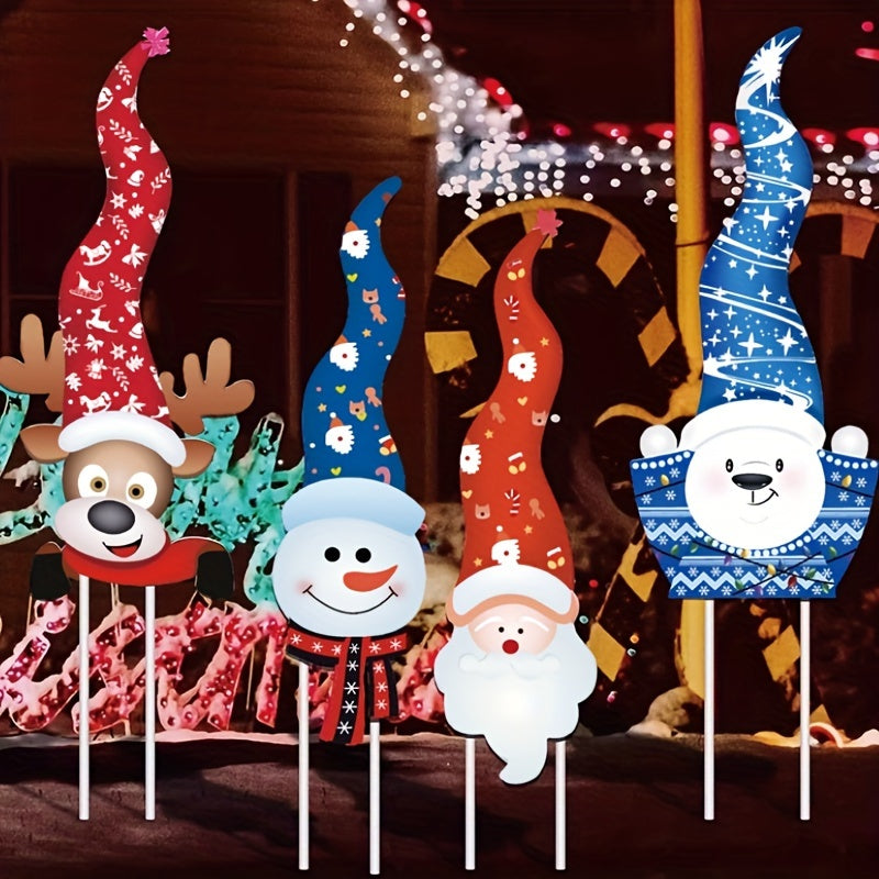 Guirlandes de Noël Décoratives 4 Pièces Lumineuses - PanierRoyale