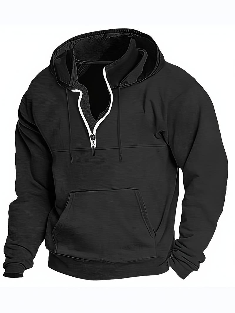 Sweat à capuche casual avec poches latérales