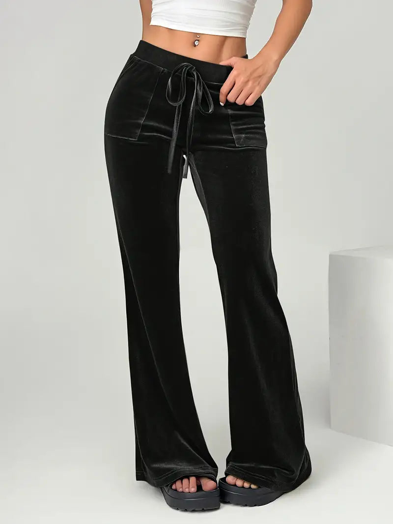 Pantalon Femme Confortable à Poches Élastiqué - PanierRoyale