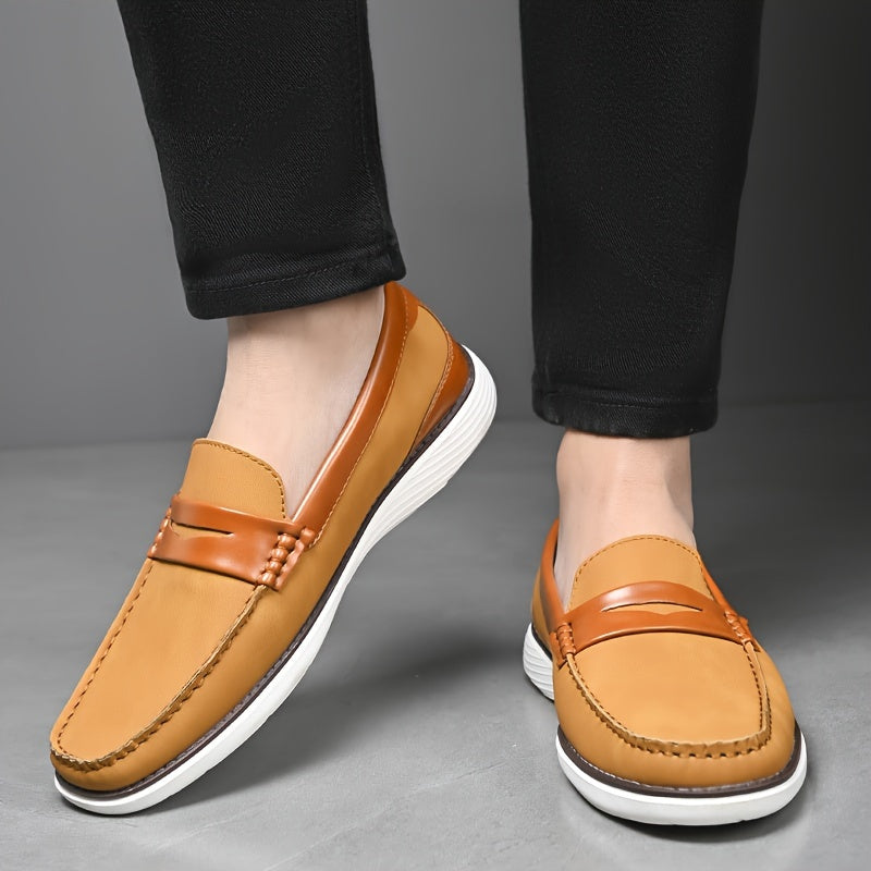 Chaussures Loafers Homme Cuir Italien Élégant