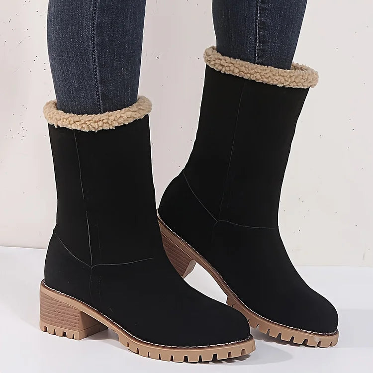 Bottes Hiver Femmes Imperméables et Douillettes