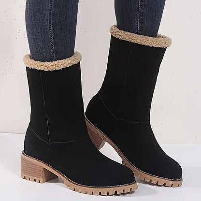 Bottes Hiver Femmes Imperméables et Douillettes