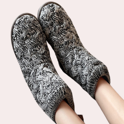 LINA - Bottes de Neige Élégantes au Genou pour Femmes