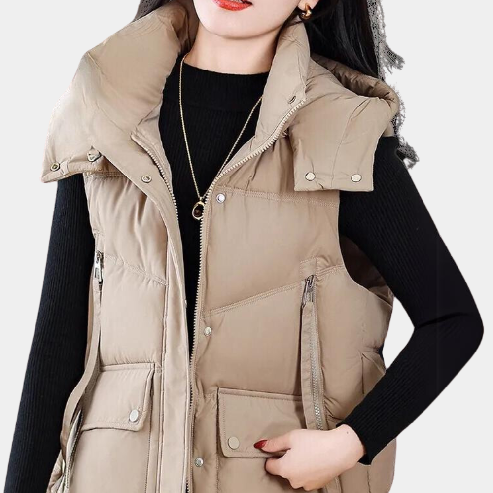 CHERYL - Gilet Épais pour Femmes