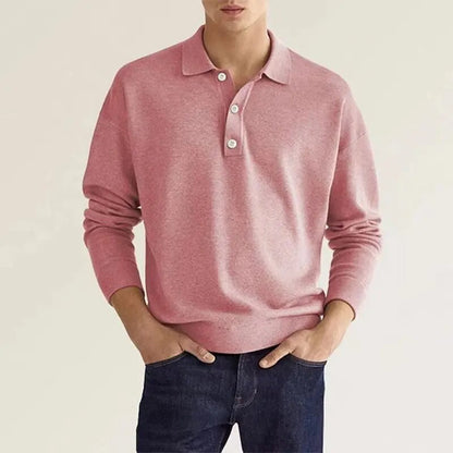 Chemise Polo Manches Longues pour Homme