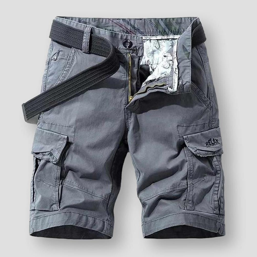 Pantalon Court Cargo Pratique avec Poches Multiples
