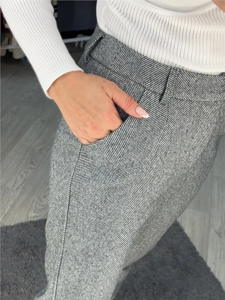 Pantalon Femme Élégant pour Tous Les Occasions