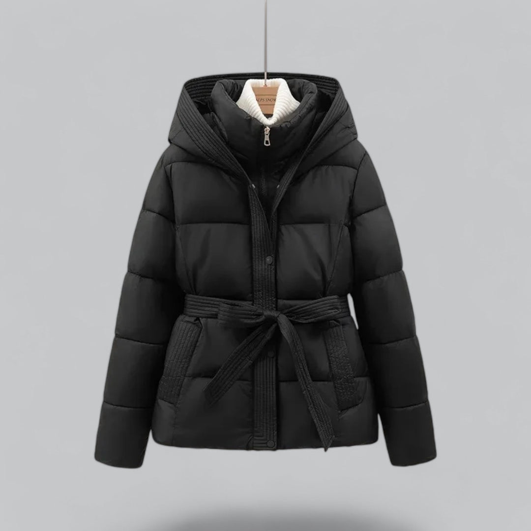 Parka Femme Hiver Courte et Chaude avec Capuche - PanierRoyale