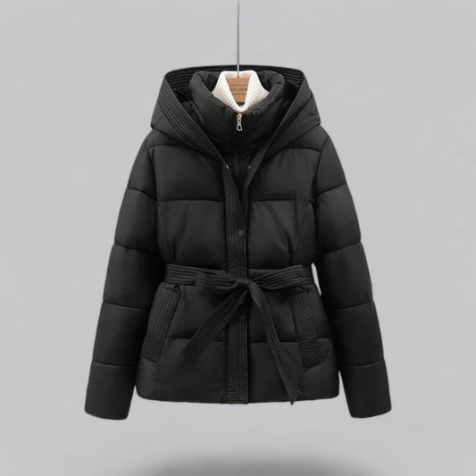 Parka Femme Hiver Courte et Chaude avec Capuche - PanierRoyale
