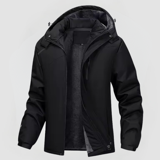 Parka Hiver Homme à Capuche et Fermeture Éclair - BerlinGlamour